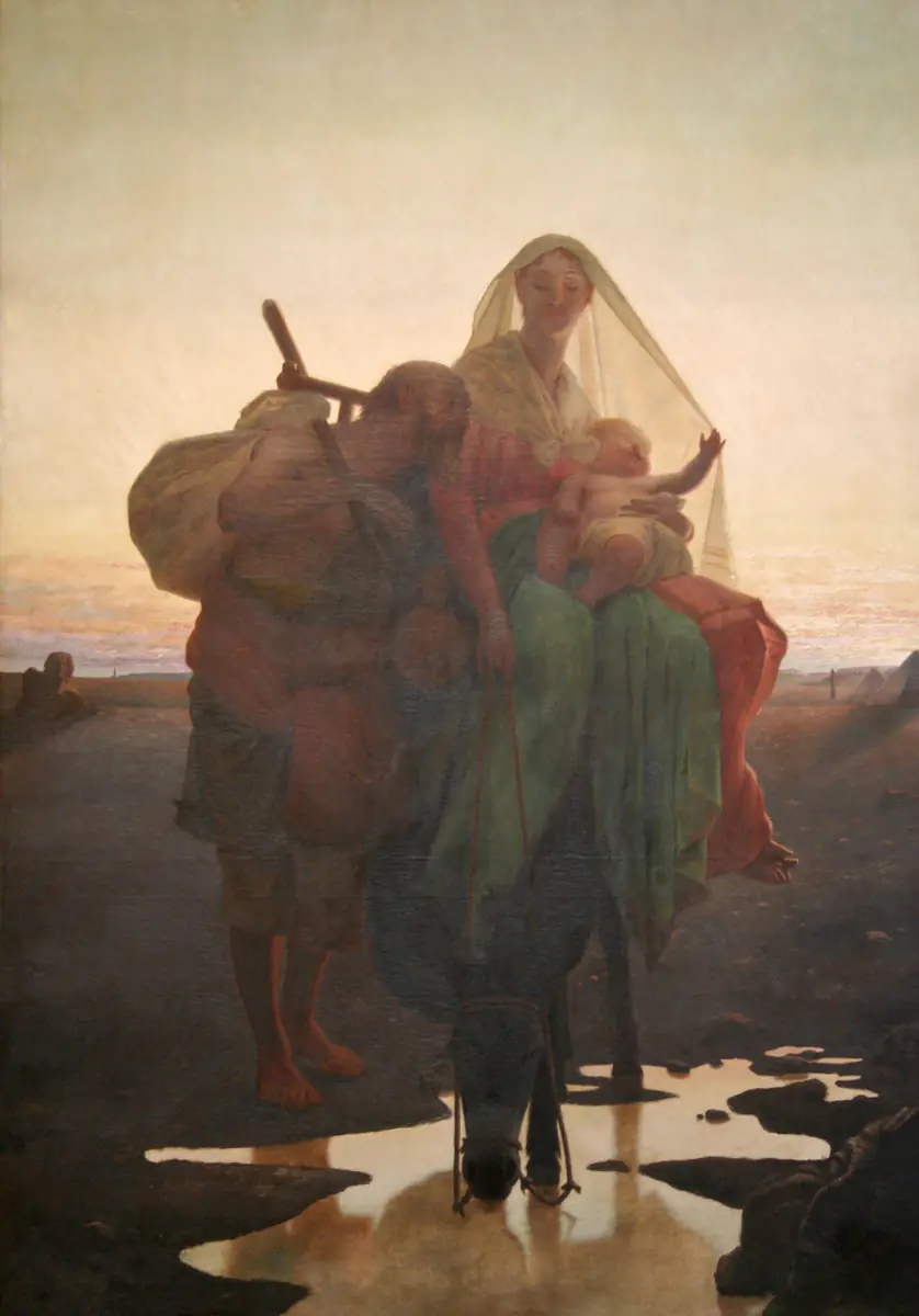 La Fuite en Égypte - Almeida Júnior