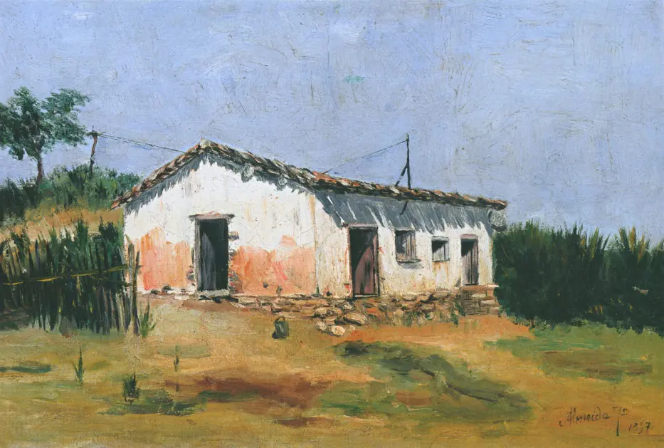 Maison rustique. - Almeida Júnior