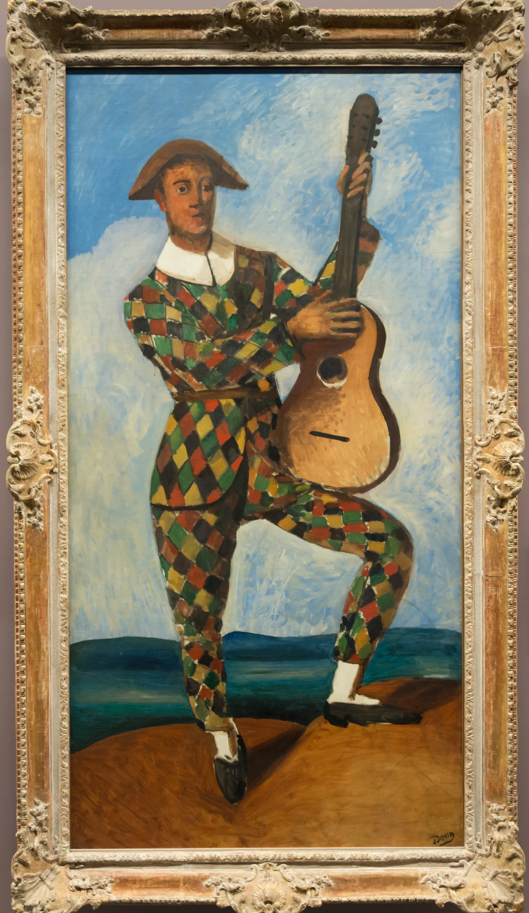 Arlequin à la guitare - André Derain