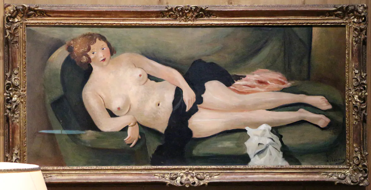Nu au canapé - André Derain