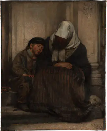 Les pauvres - Angilbert Göbel