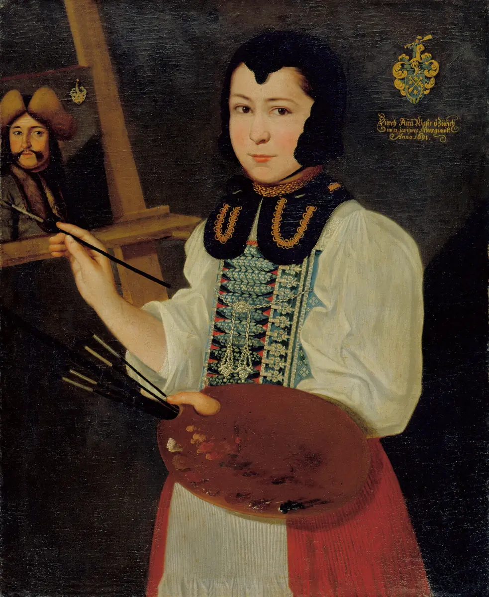Autoportrait à douze ans - Anna Waser