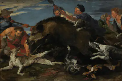 Chasse au sanglier - Anthonis van Dyck