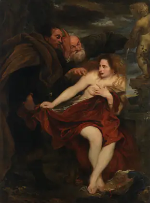 Susanna et les aînés - Anthonis van Dyck