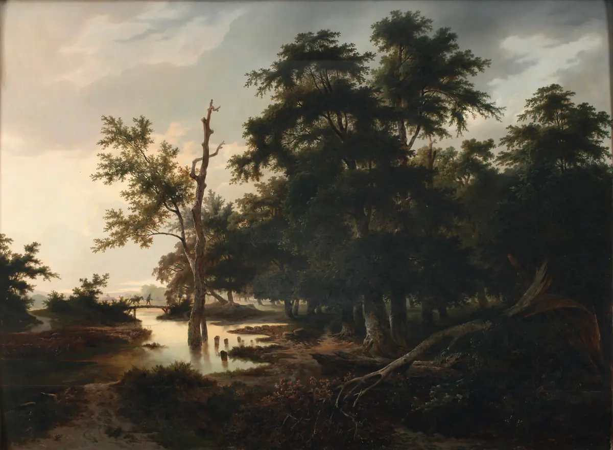 Paysage forestier - Anton Altmann