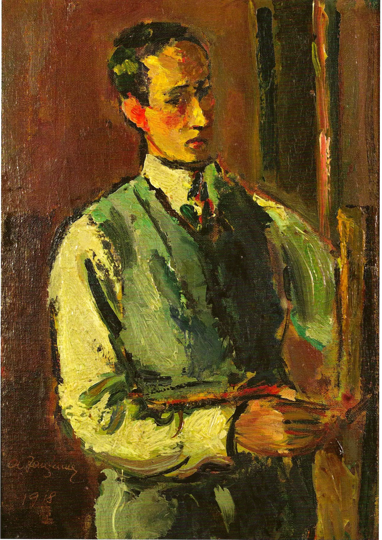 Autoportrait - Anton Faistauer