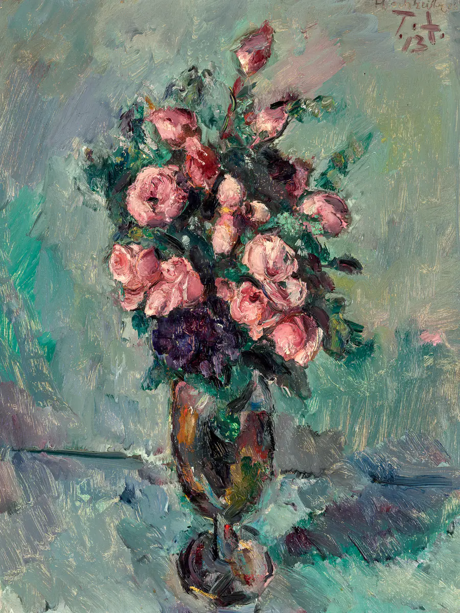 Hochzeitsrosen I - Anton Faistauer