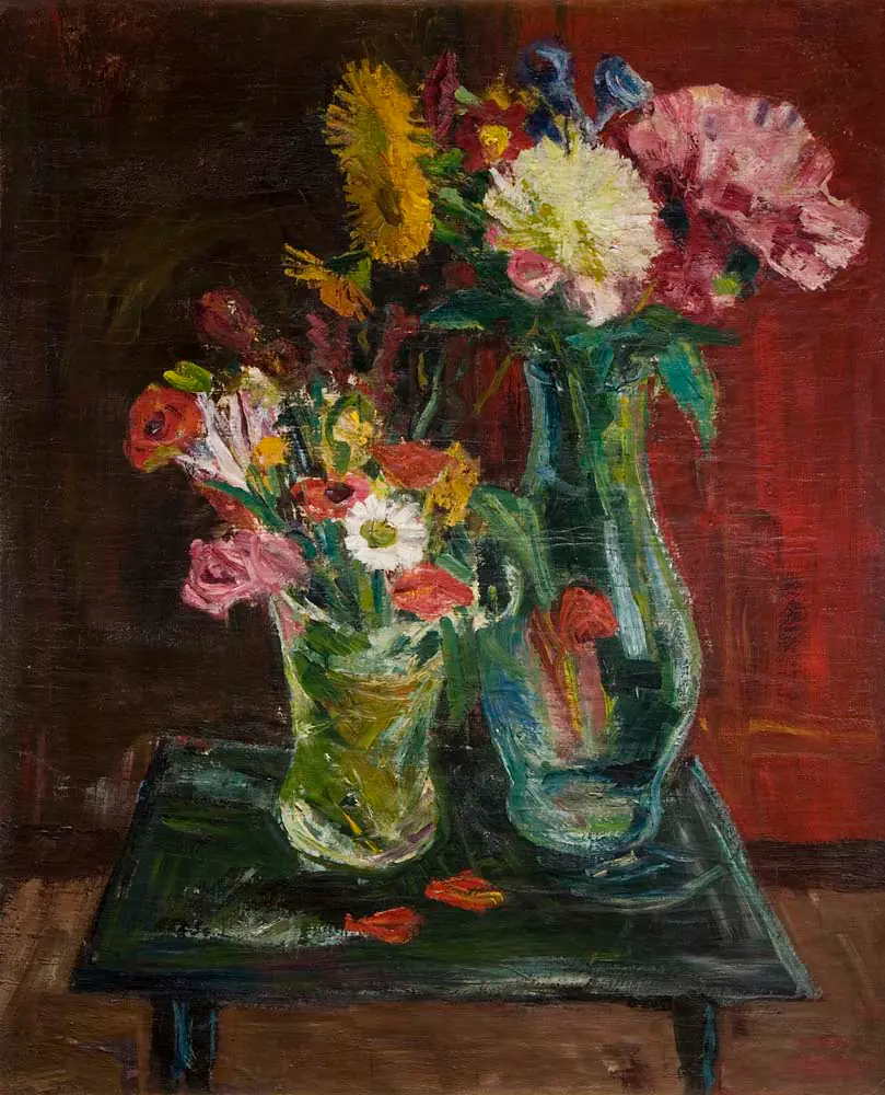 Nature morte aux fleurs - Anton Faistauer