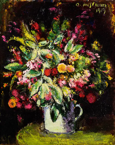 Nature morte aux fleurs - Anton Faistauer