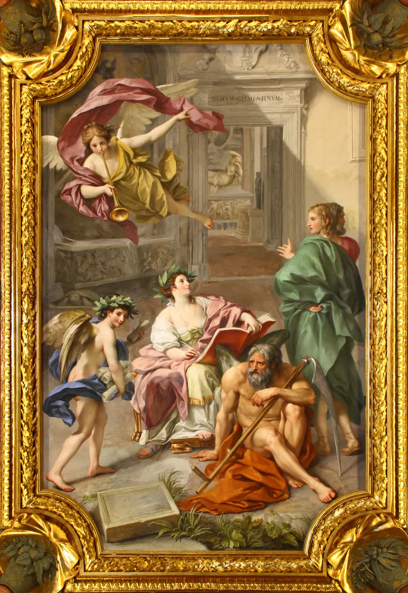 Le triomphe de l'Histoire sur le Temps - Anton Raphael Mengs