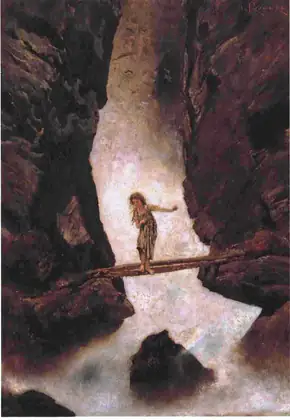 La Cascade - Anton Romako
