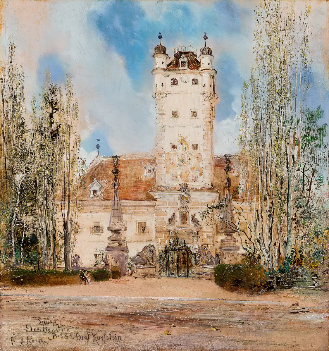 Château de Greillenstein - Anton Romako