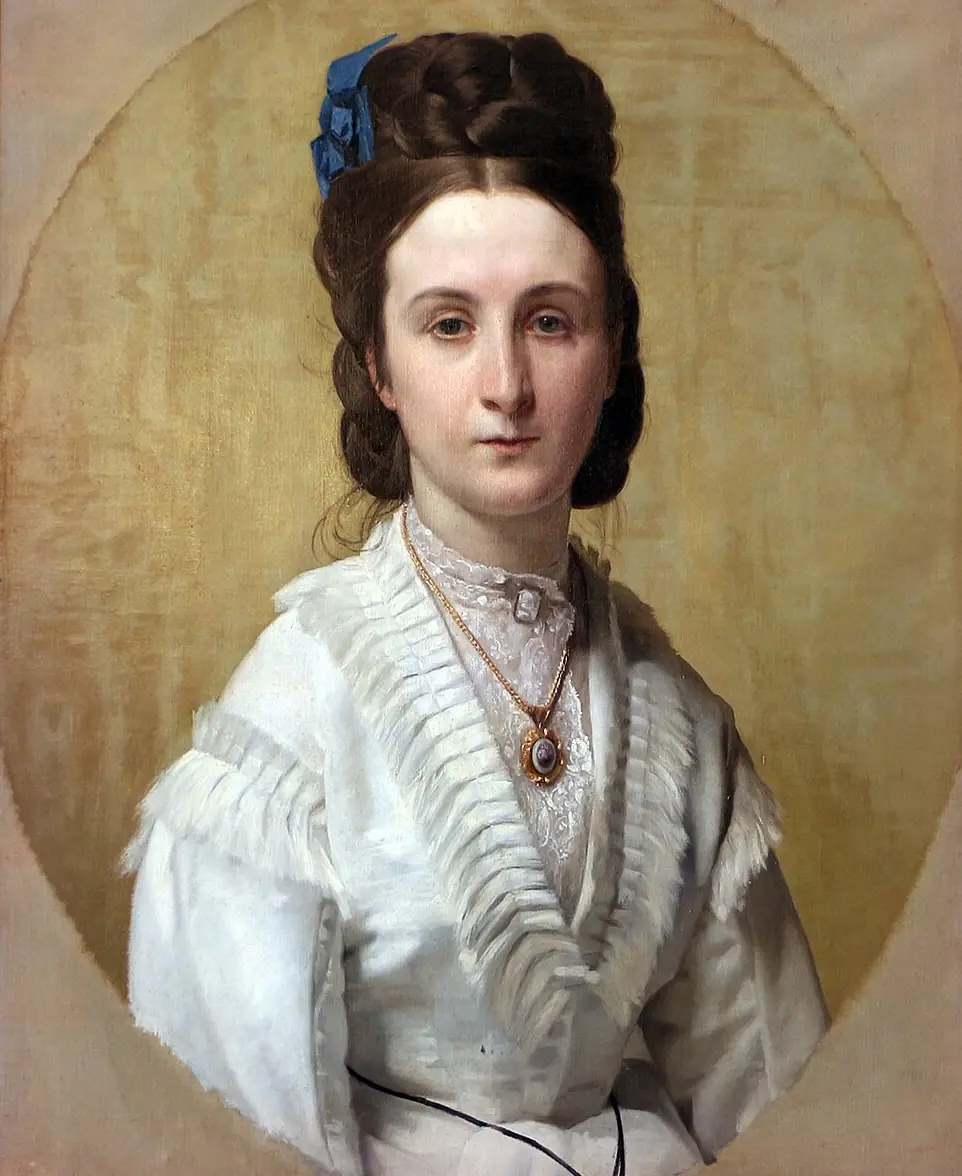 Portrait de dame - Antonio Ciseri