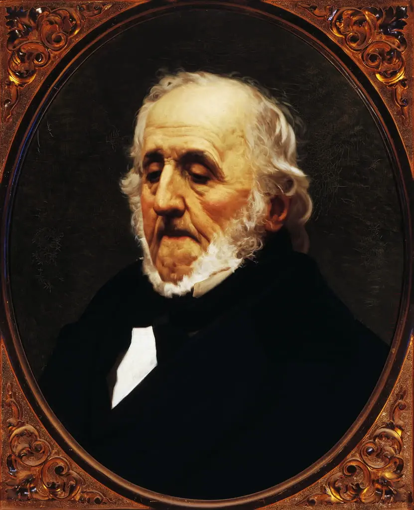 Portrait de Gino Capponi - Antonio Ciseri