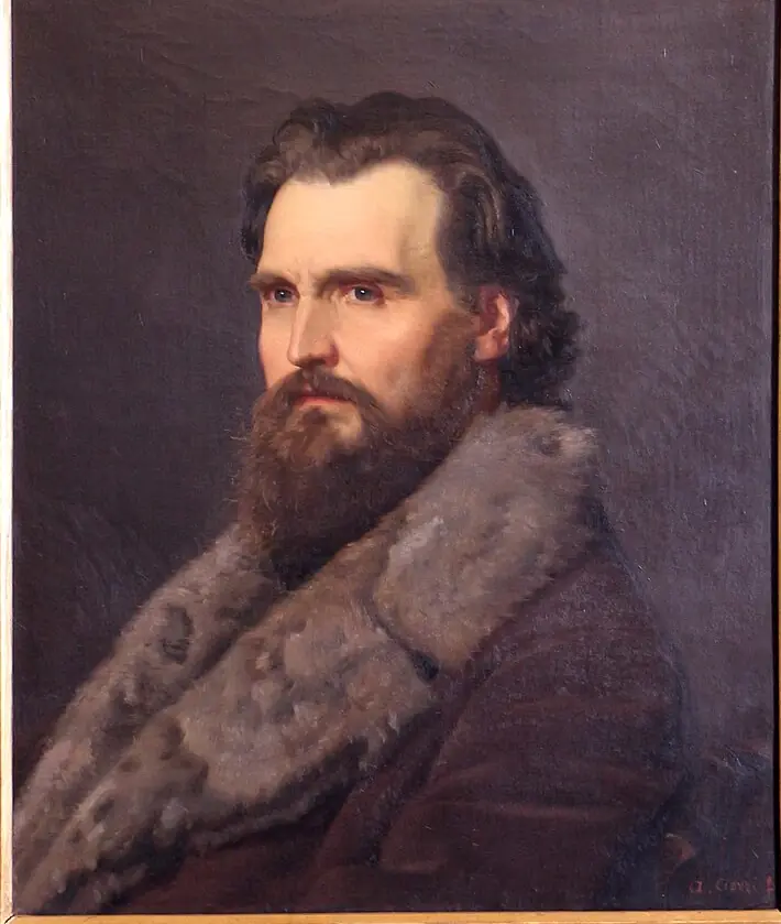 Portrait de Giovanni Dupré - Antonio Ciseri