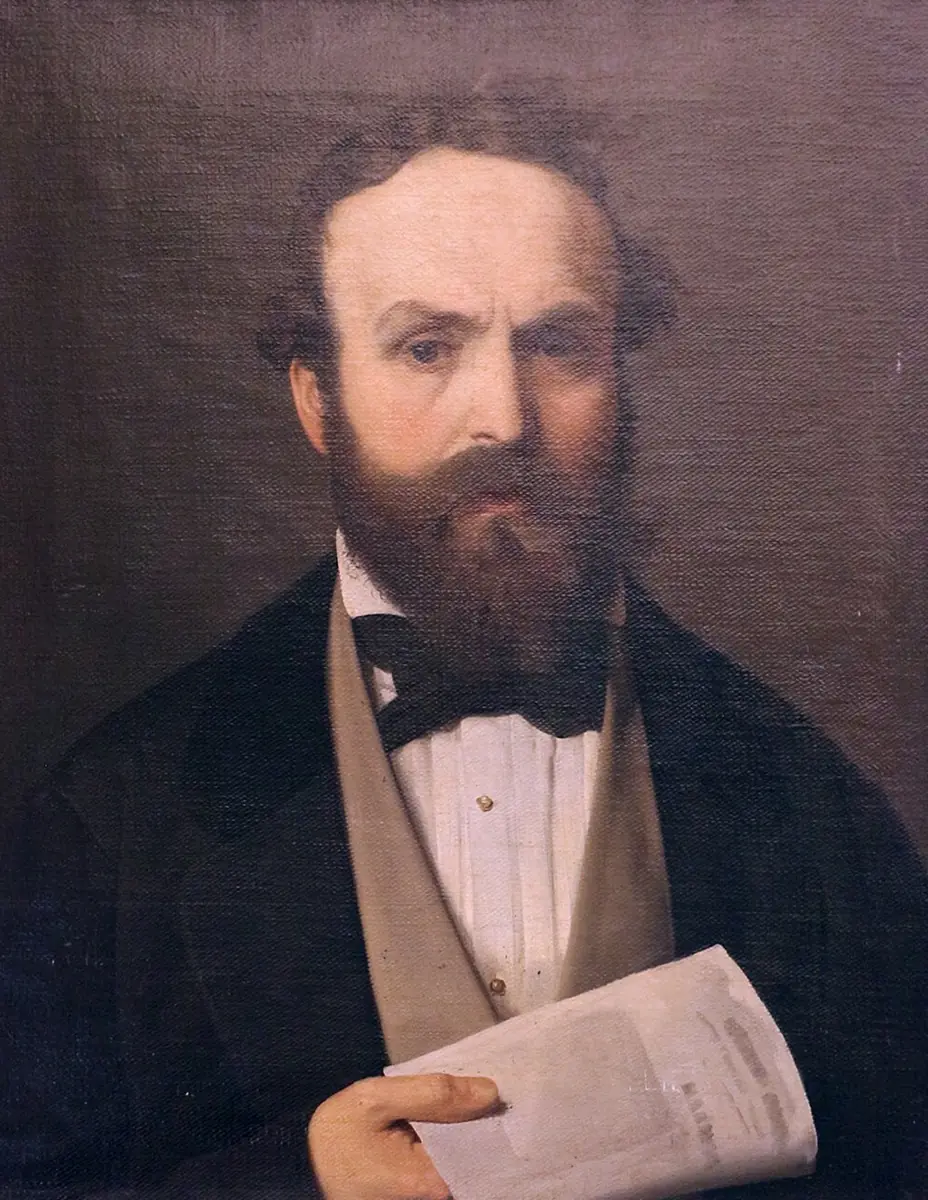 Portrait de Giuseppe Ricci - Antonio Ciseri