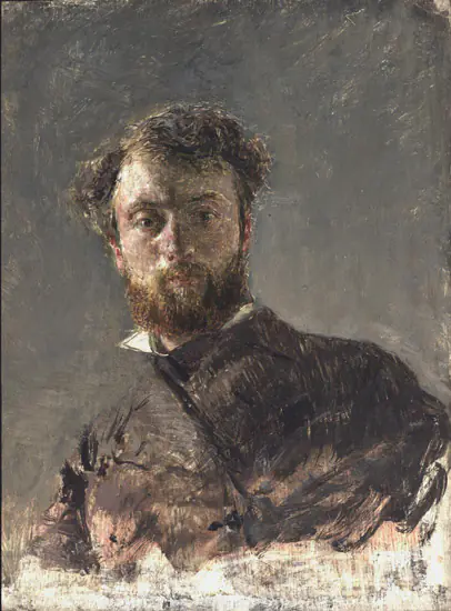 Autoportrait — 1878 - Antonio Mancini