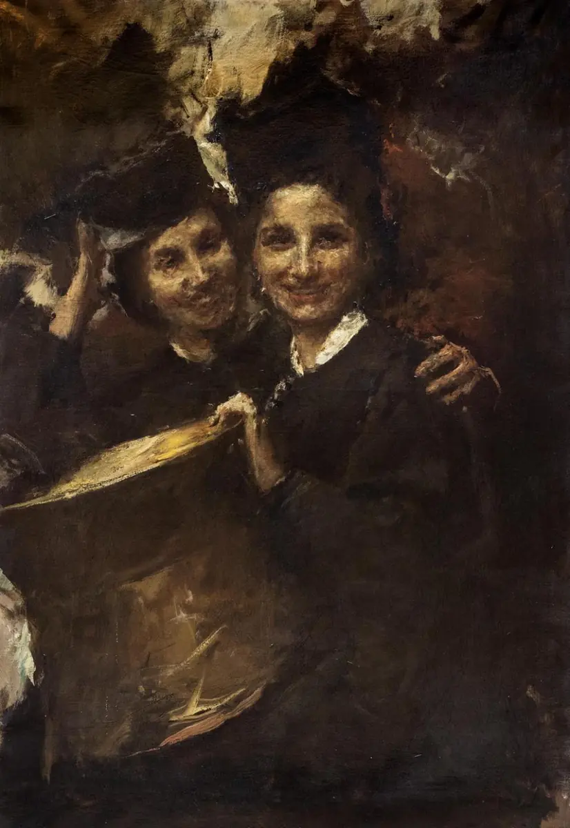 Les Deux Sœurs - Antonio Mancini
