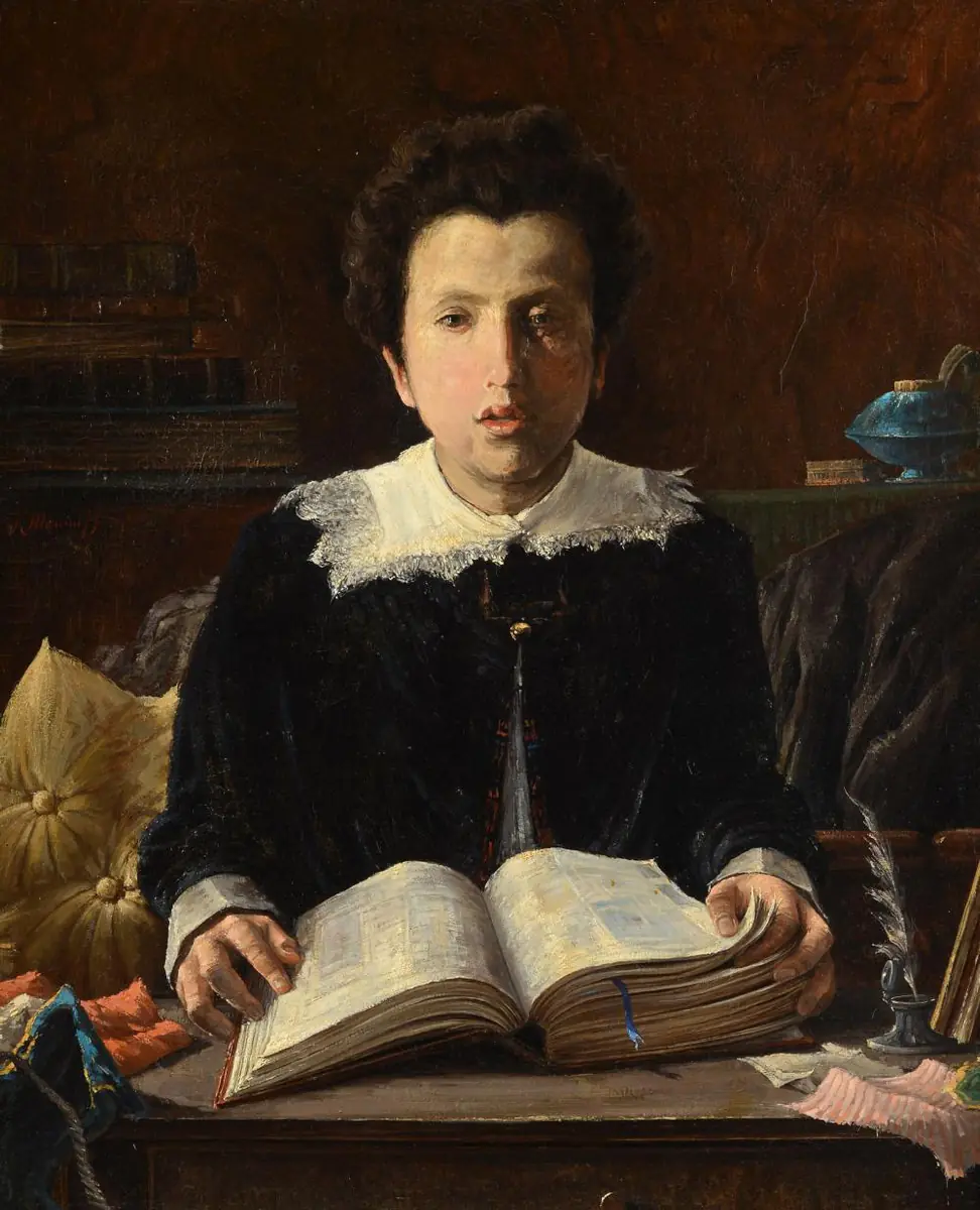 L’Écolier - Antonio Mancini