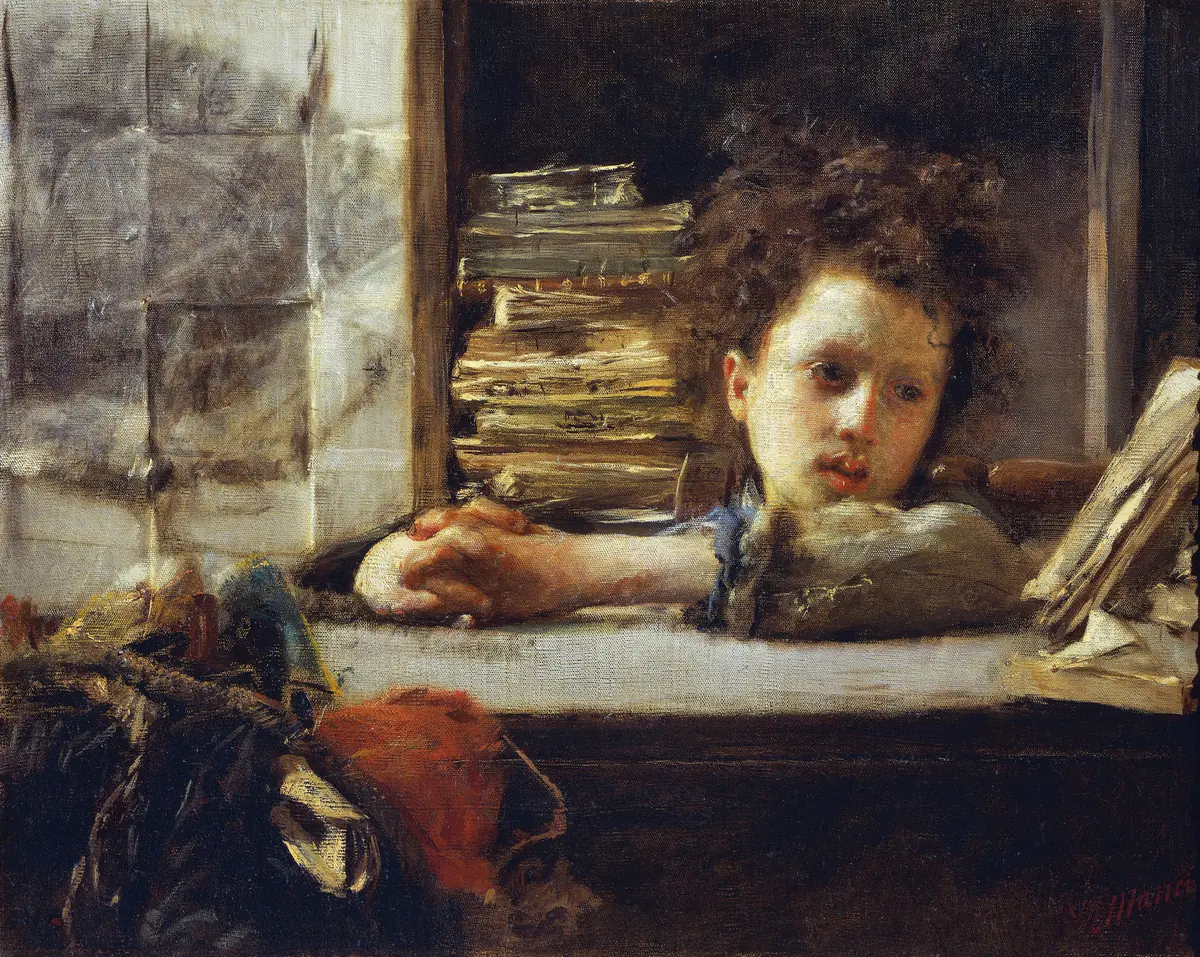 L’Étude - Antonio Mancini