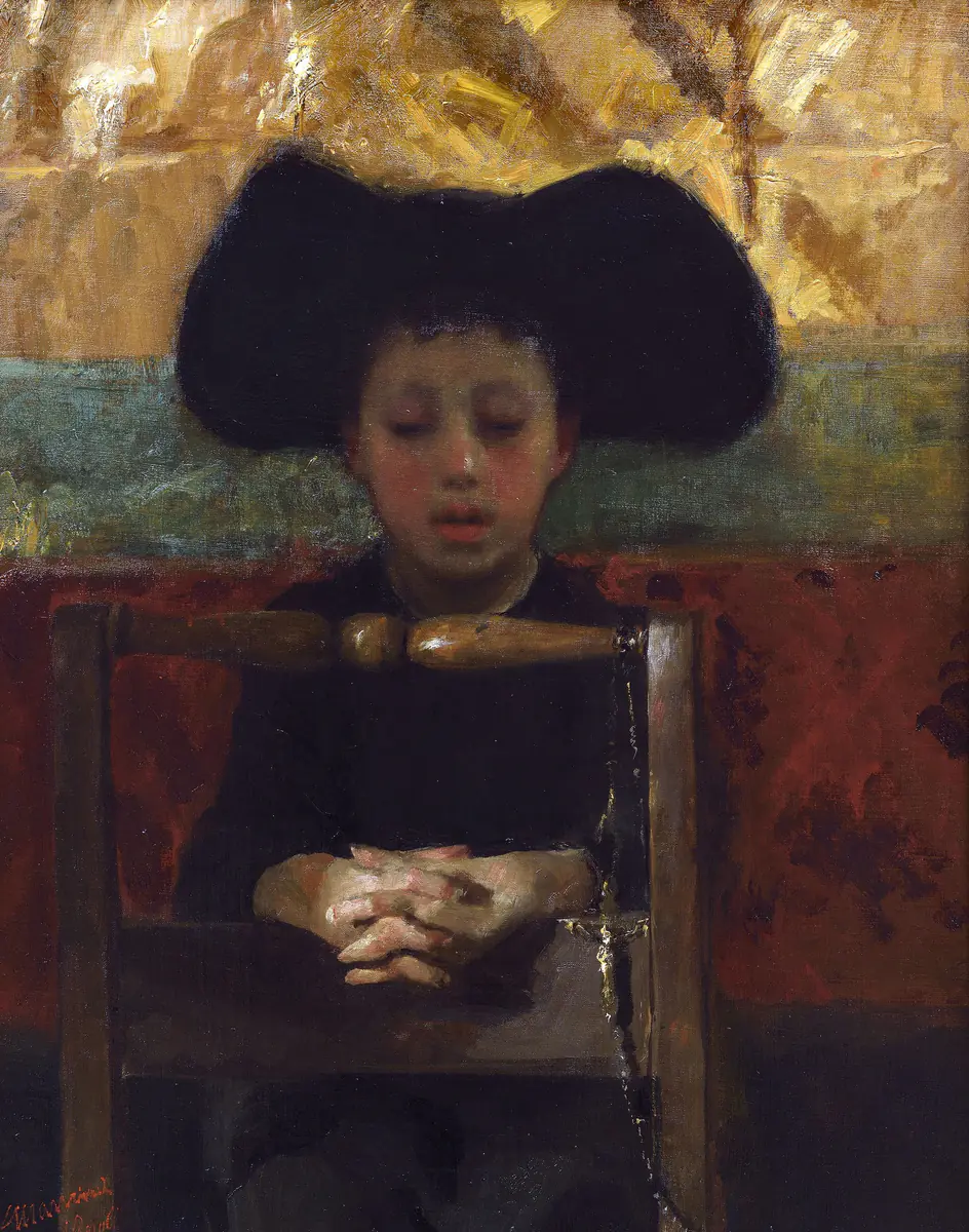Le Petit Séminariste - Antonio Mancini