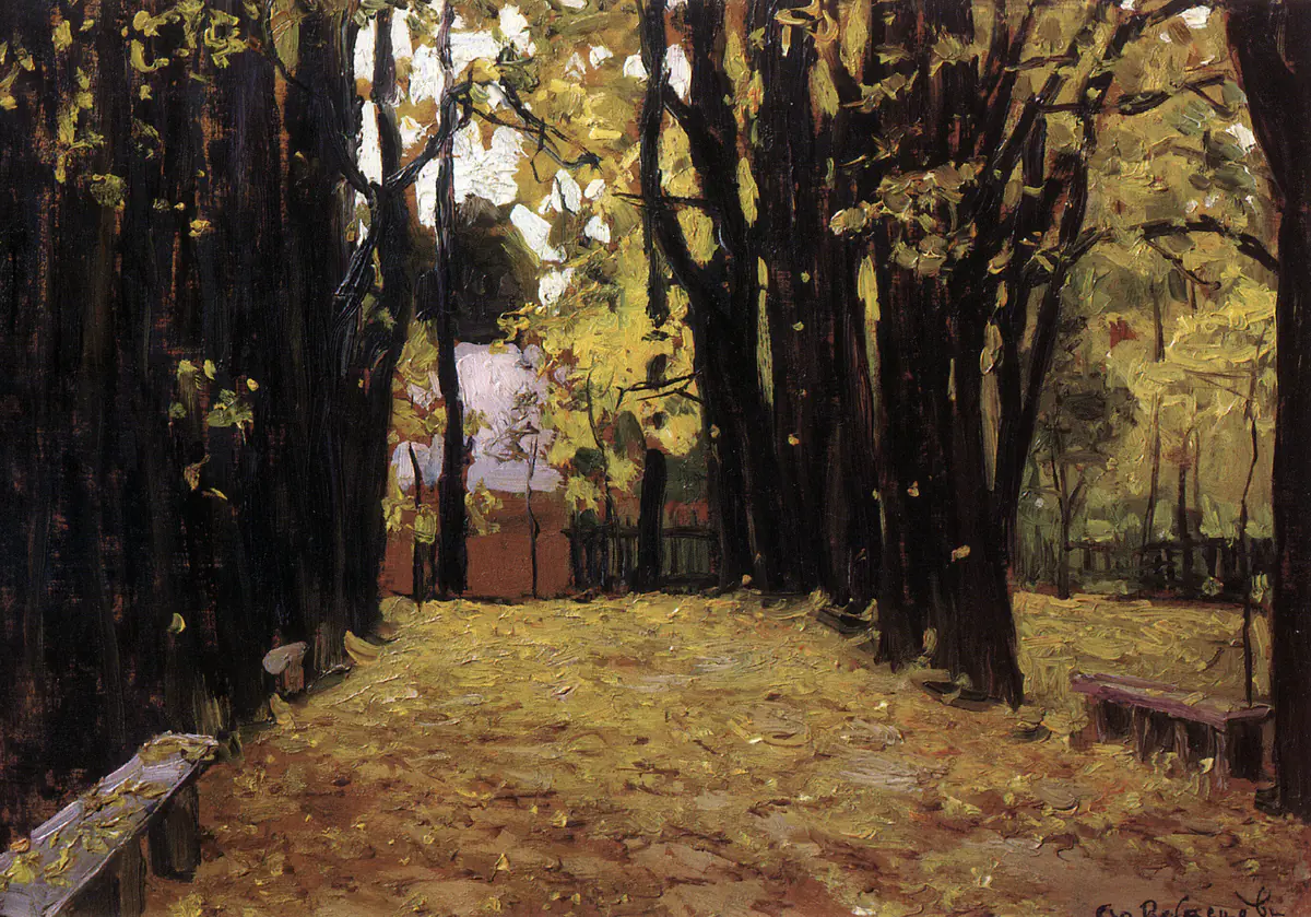 automne - Apollinaire Vasnetsov