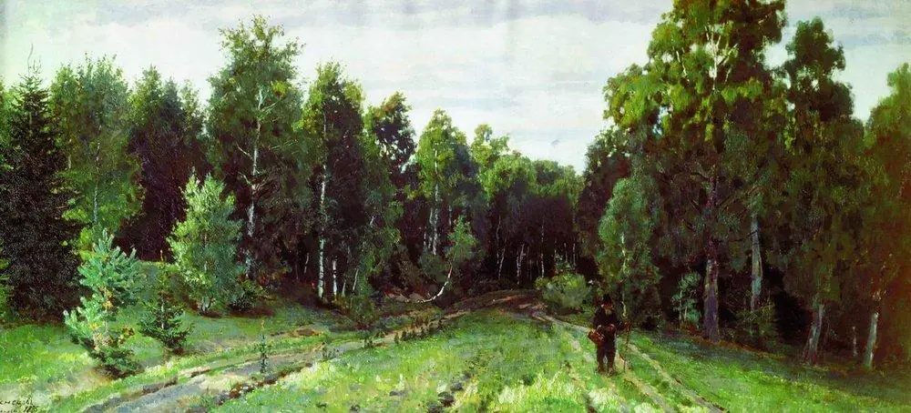 Chemin forestier - Apollinaire Vasnetsov