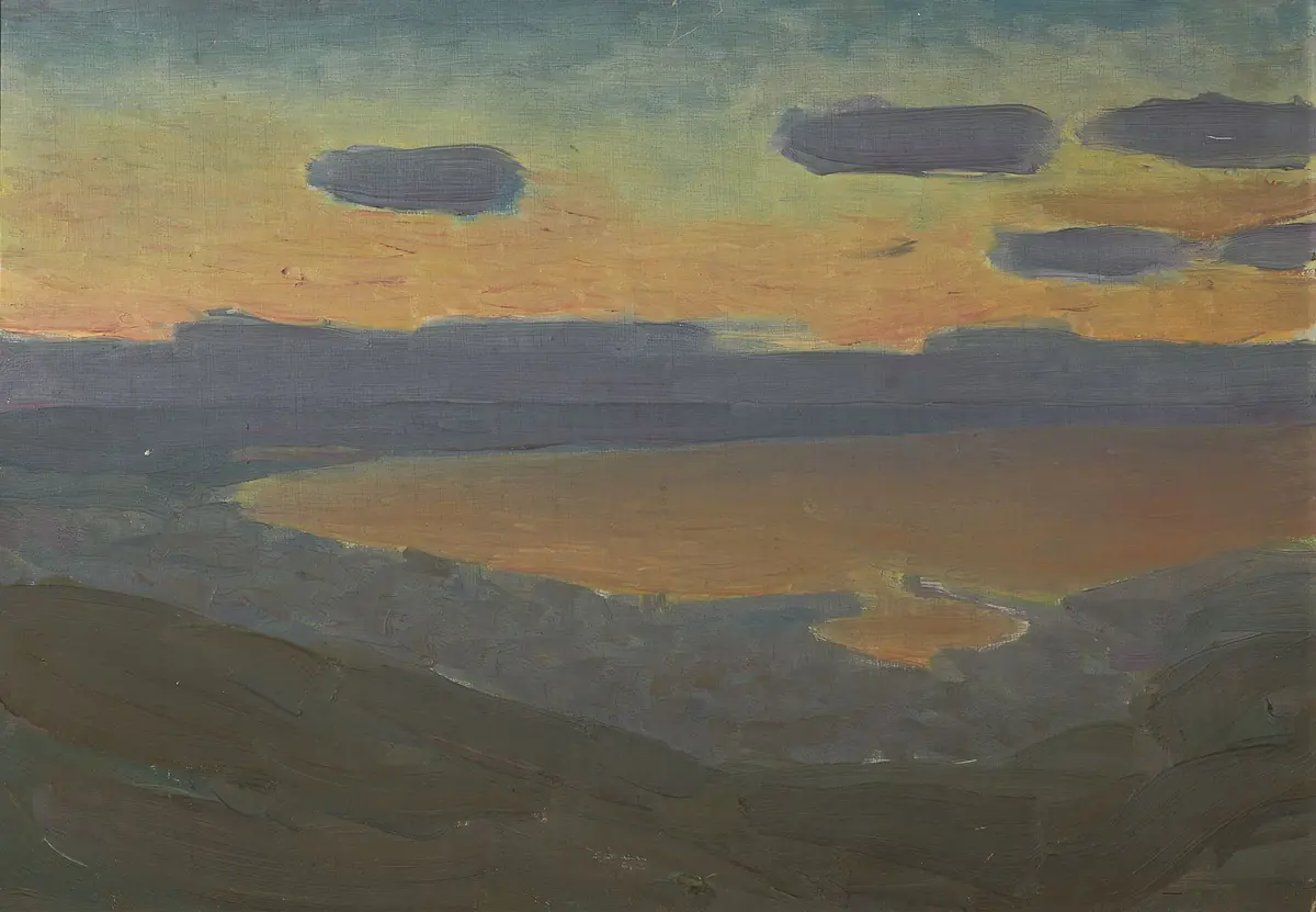Étude de la lune - Apollinaire Vasnetsov