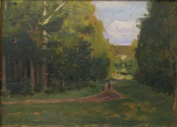 Forêt du soir - Apollinaire Vasnetsov