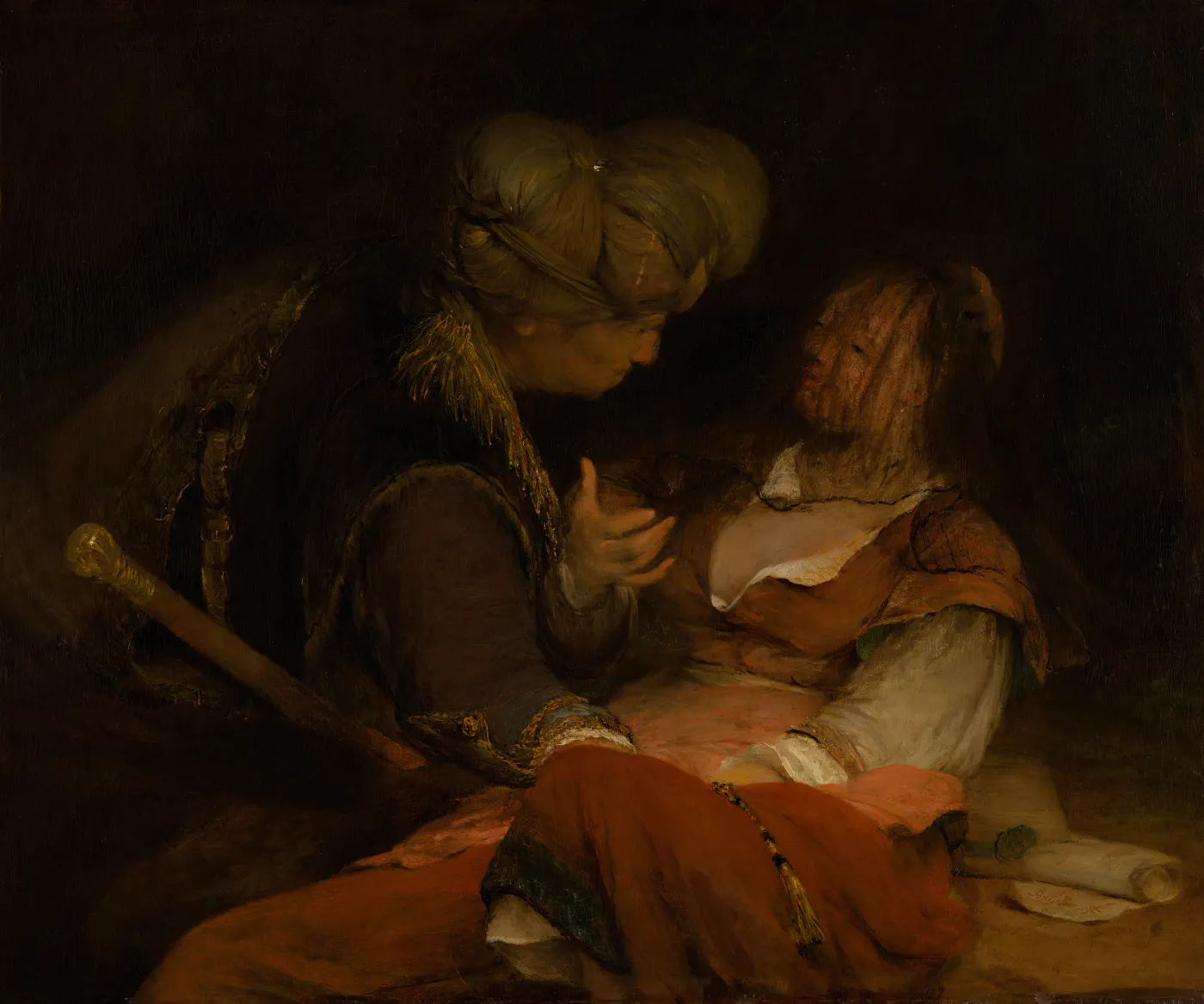 Juda et Tamar - Arent de Gelder
