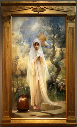 Annonciation - Arthur Hacker