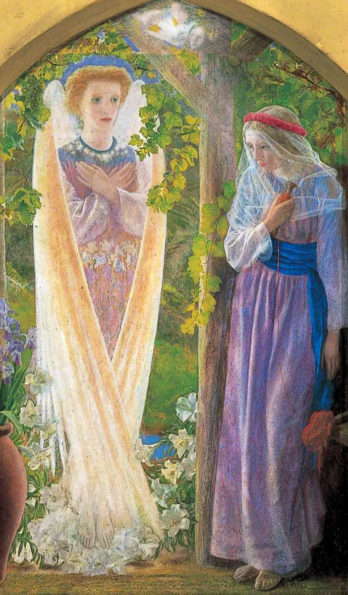L’Annonciation - Arthur Hughes