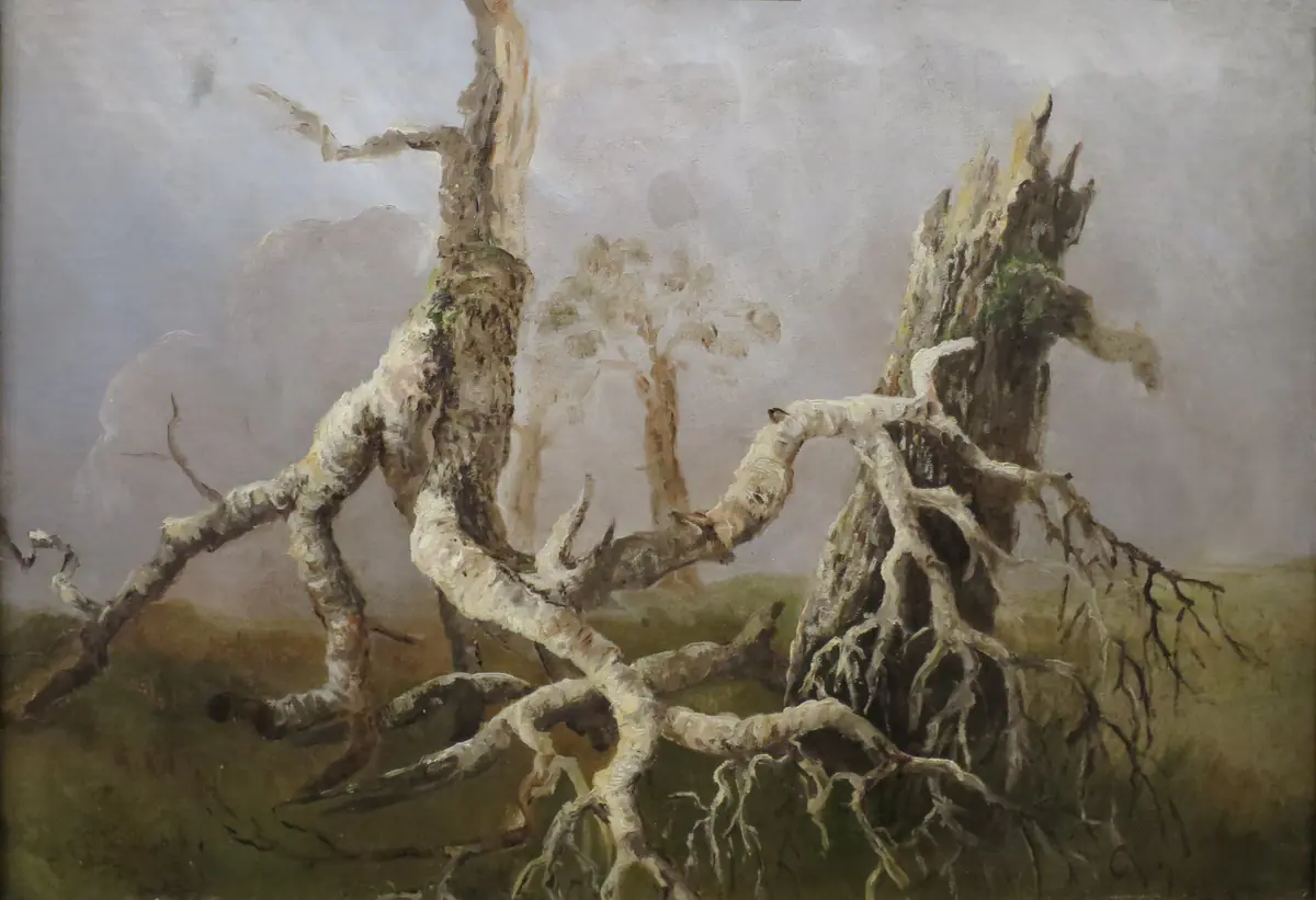 Arbres mourants - August Cappelen