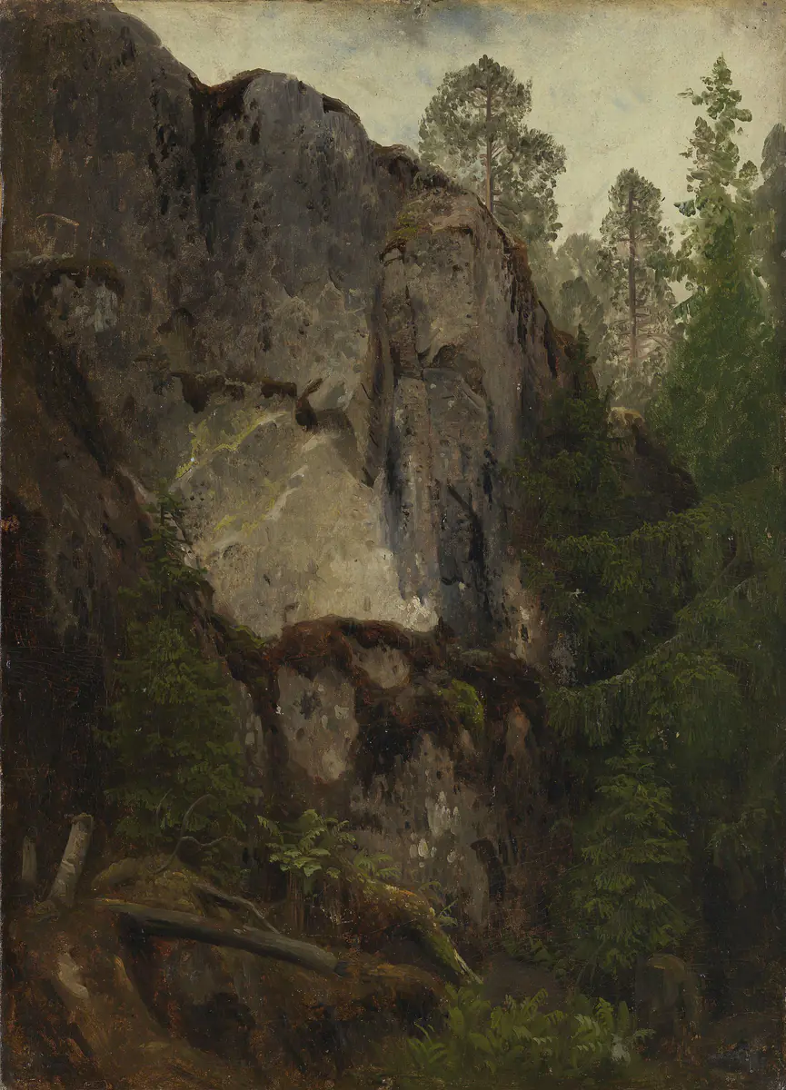 Etude d'un Ravin - August Cappelen