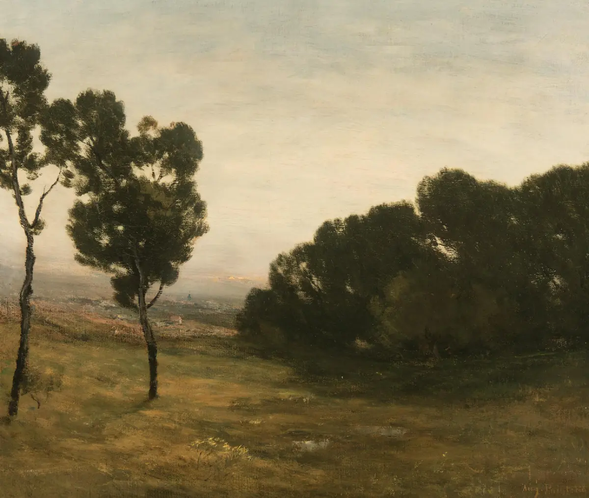 Paysage - Auguste Pointelin