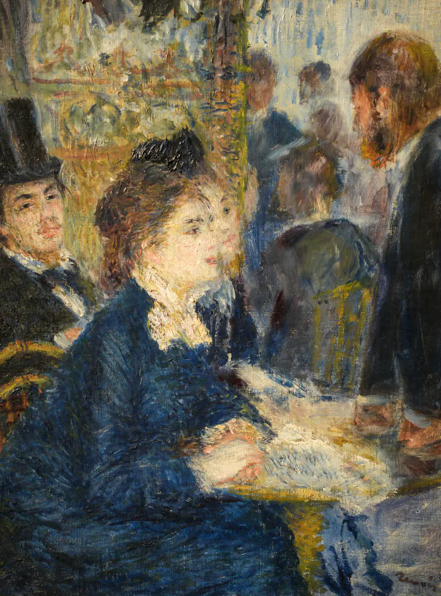 Au café - Auguste Renoir