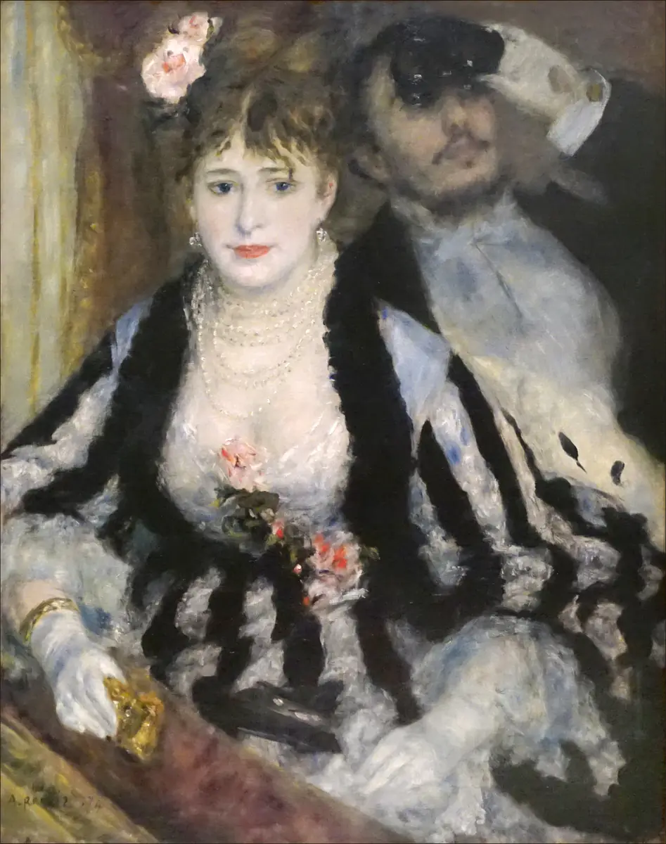 La Loge - Auguste Renoir