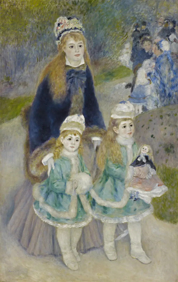 La Promenade - Auguste Renoir