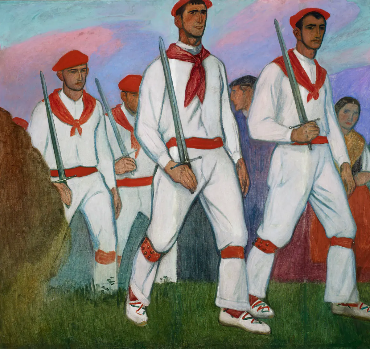 Danseur d'épée basque - Aurelio Arteta