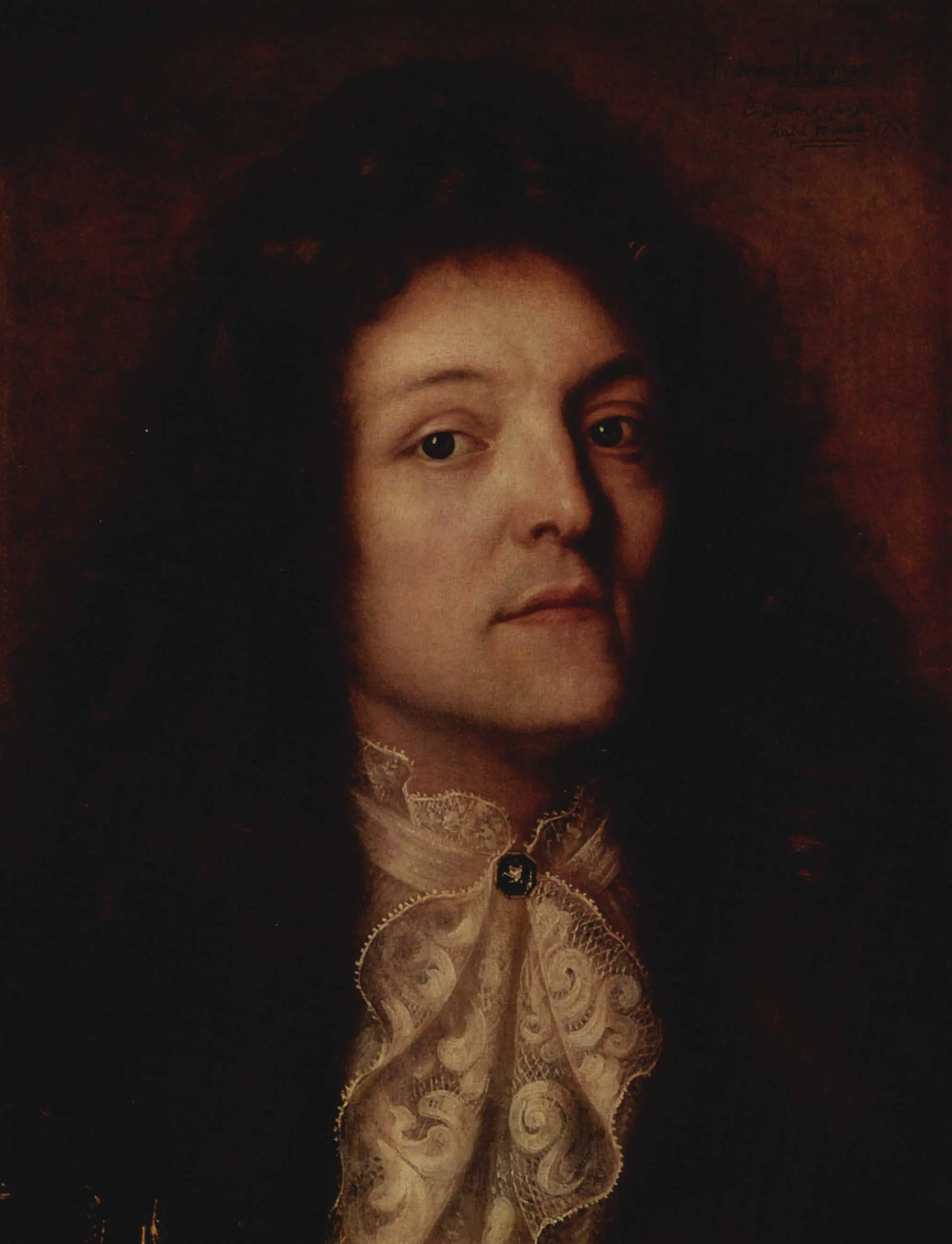 Portrait de Friedrich Hoffmann - Balthasar Denner