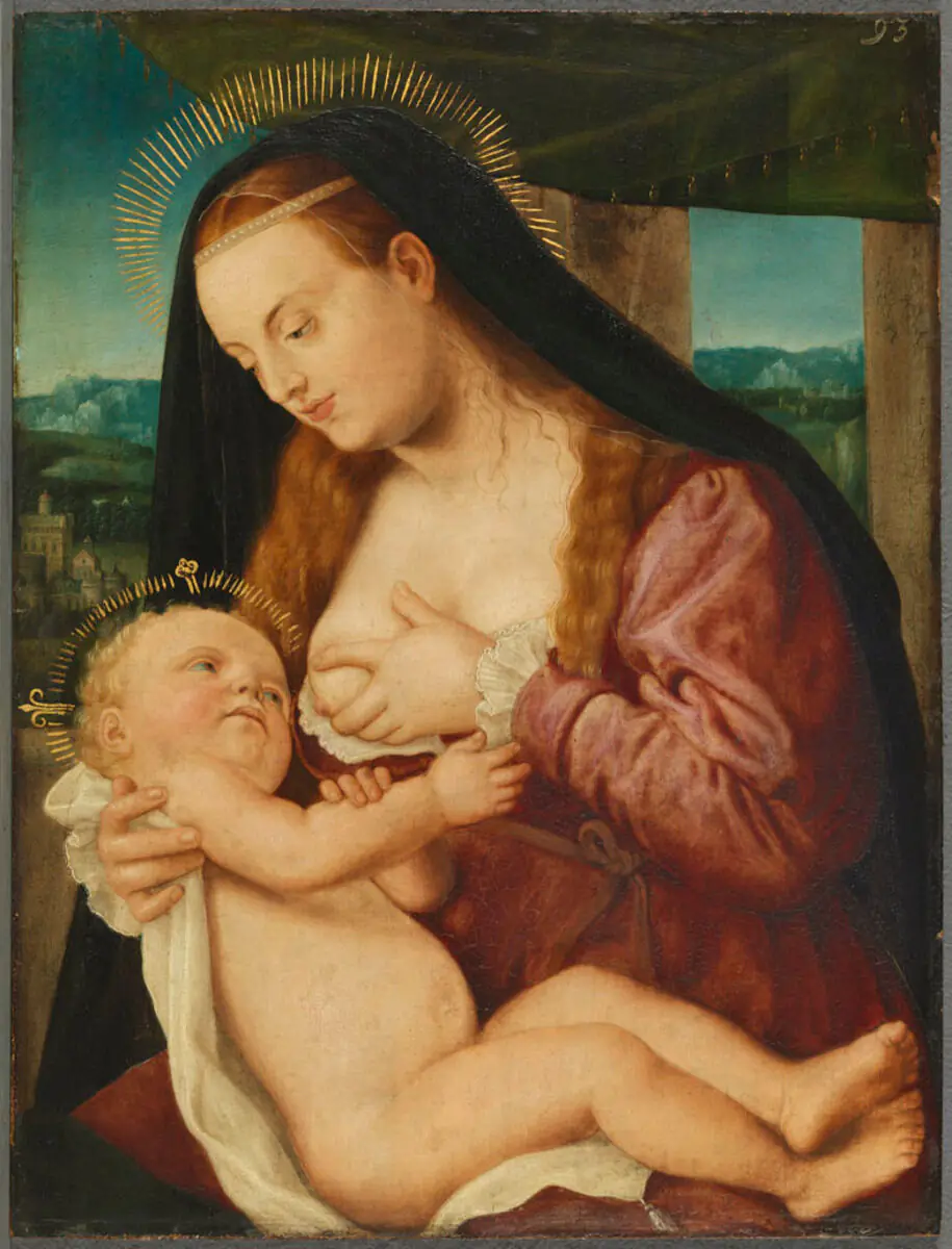 Marie avec l'enfant - Barthel Beham