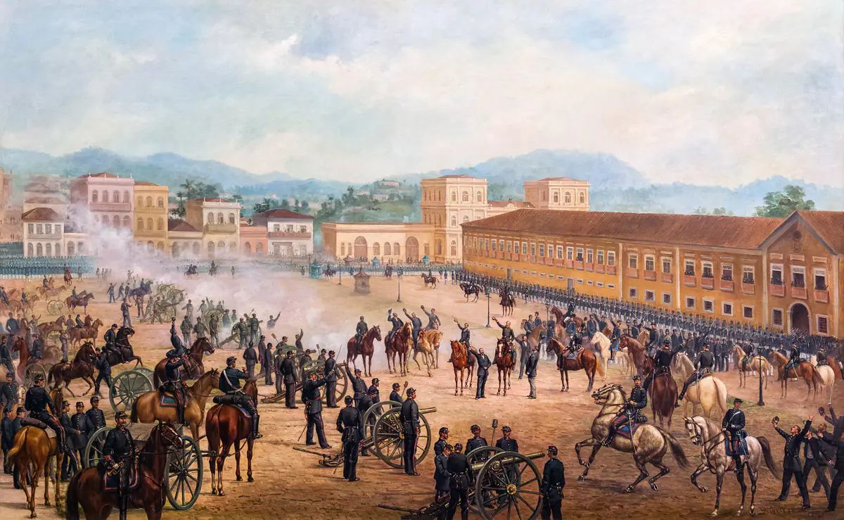 Proclamation de la République - Benedito Calixto