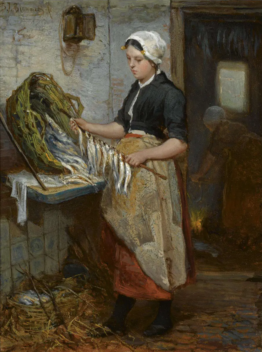 La préparation du poisson - Bernard Blommers