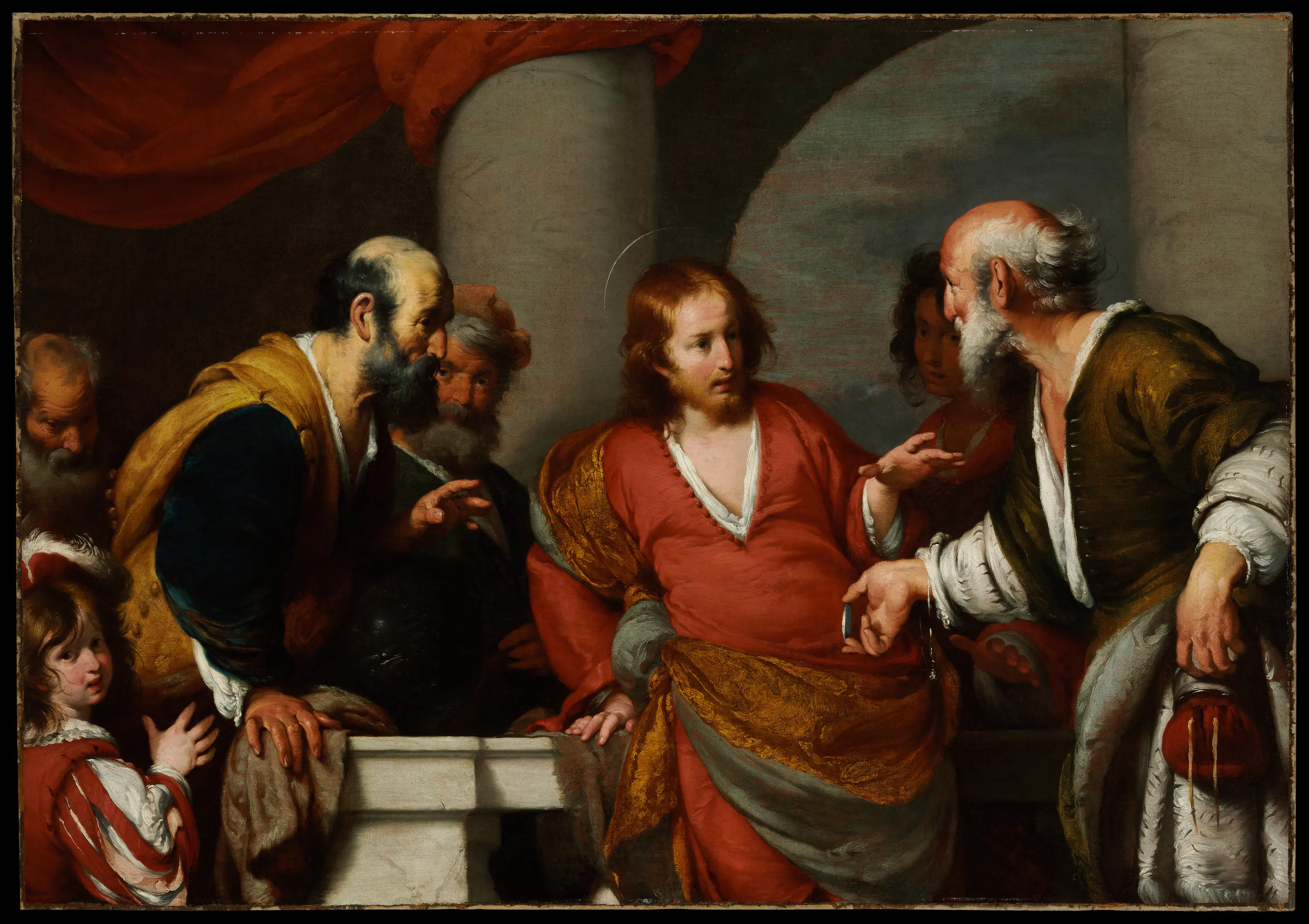 L'argent du hommage - Bernardo Strozzi