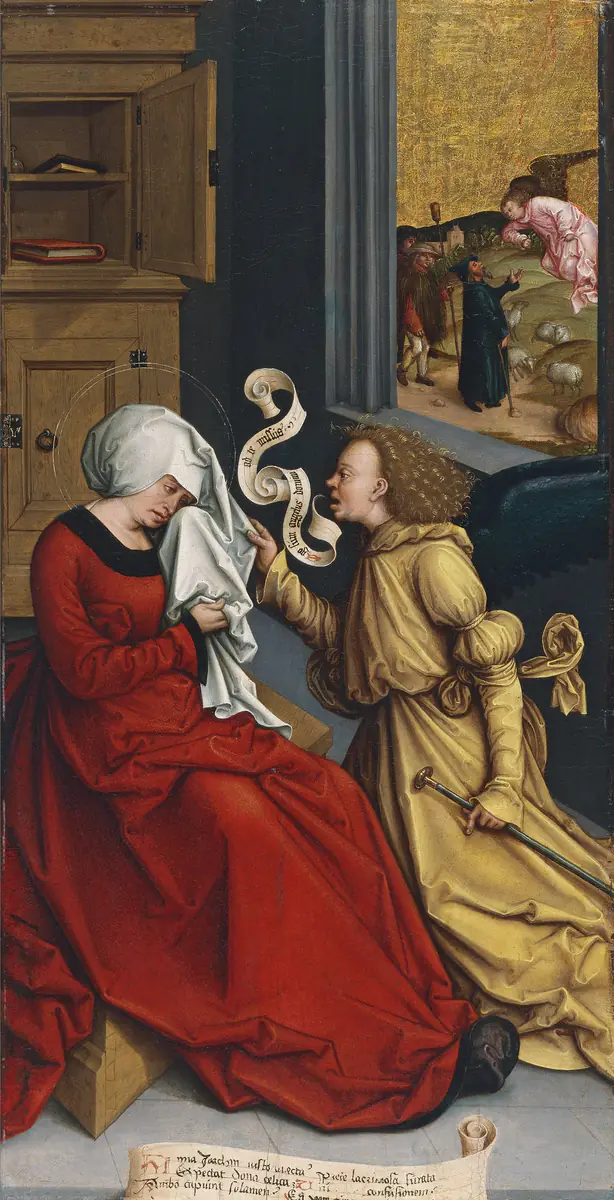 L'Annonciation à Sainte-Anne - Bernhard Strigel