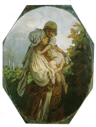 Mère heureuse - Bertalan Székely