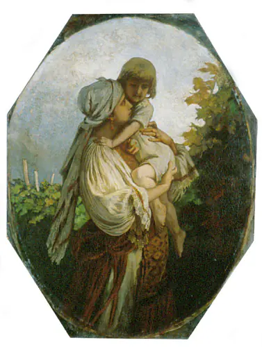 Mère heureuse - Bertalan Székely