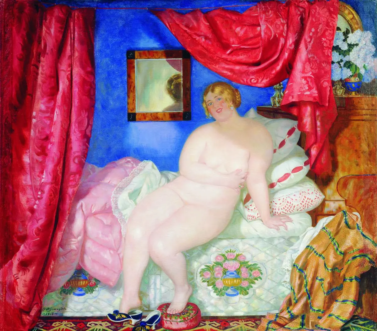 La Beauté, 1918 - Boris Kustodiev
