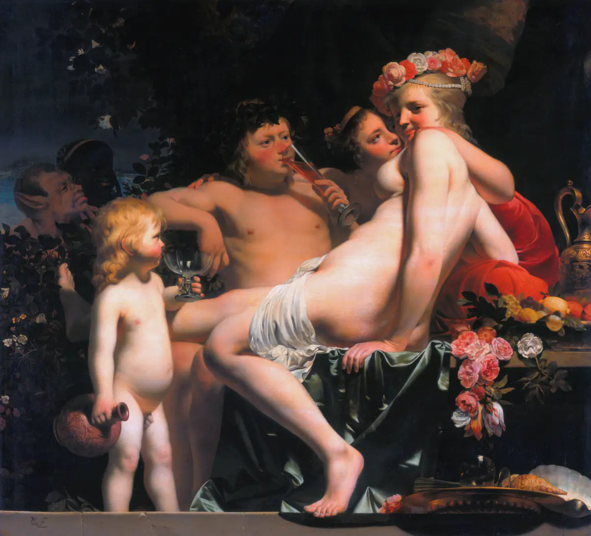 Bacchus et Ariane - Caesar van Everdingen