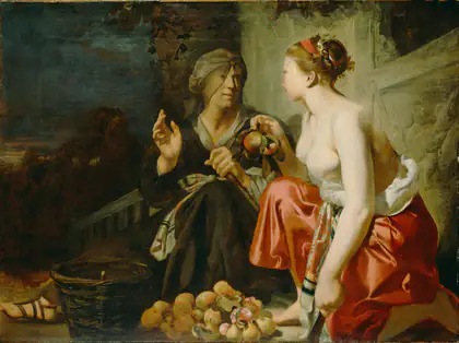Vertumne et Pomone - Caesar van Everdingen